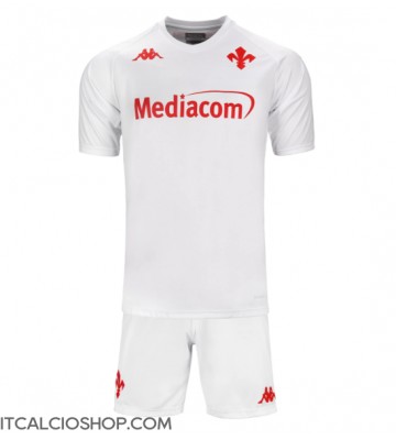 Fiorentina Seconda Maglia Bambino 2024-25 Manica Corta (+ Pantaloni corti)